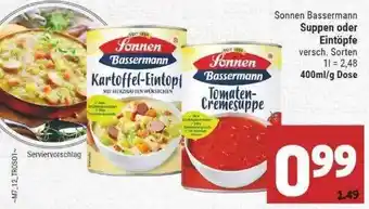 Marktkauf Sonnen Basserman Suppen Oder Eintöpfe Angebot