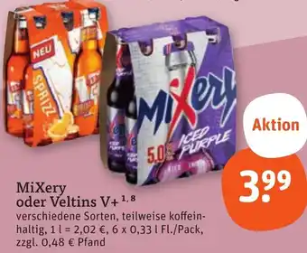 tegut MiXery oder Veltins V+ Angebot
