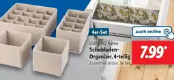 Lidl LIVARNO home Schubladen Organizer, 4-teilig Angebot