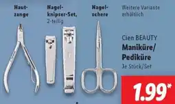 Lidl Cien BEAUTY Maniküre/ Pediküre Angebot