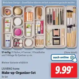 Lidl LIVARNO home Make-up-Organizer-Set Angebot