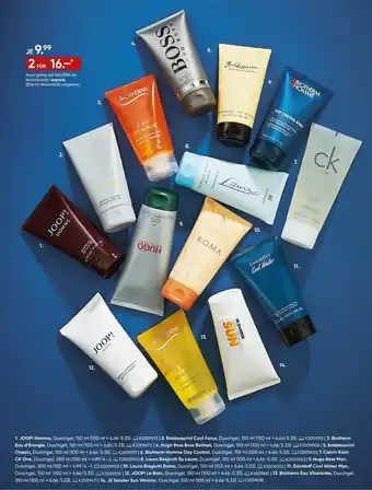 Galeria JOOP! Homme/Baldessarini Cool Force/Biotherm Eau d'Energie/Hugo Boss Boss Bottled/Baldessarini Classic/Biotherm Homme Day Con Angebot