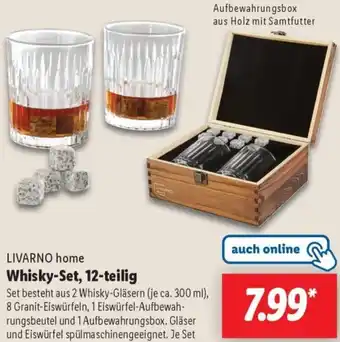 Lidl LIVARNO home Whisky-Set, 12-teilig Angebot