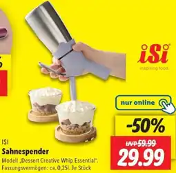 Lidl ISI Sahnespender Angebot