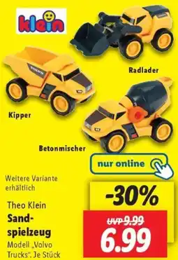 Lidl Theo Klein Sandspielzeug Angebot