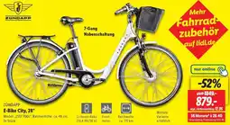 Lidl ZÜNDAPP E-Bike City, 28" Angebot