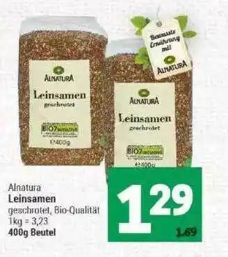 Marktkauf Alnatura Leinsamen Angebot