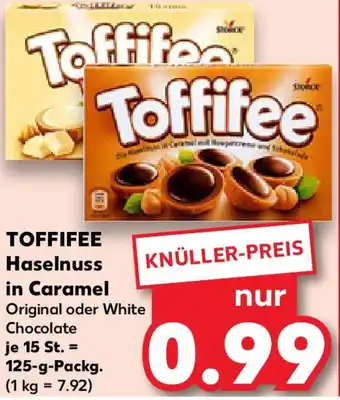 Kaufland TOFFIFEE Haselnuss in Caramel Angebot