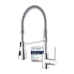 toom Baumarkt Lenz Niederdruck-Spültischarmatur 'Kalani' herausziehbar chromfarben 43,6 cm Angebot