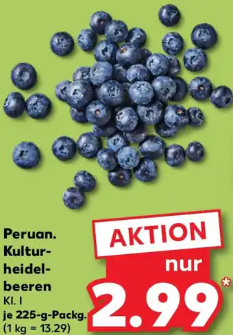 Kaufland Peruan. Kulturheidelbeeren Angebot