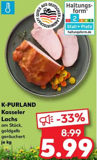 Kaufland K-PURLAND Kasseler Lachs Angebot