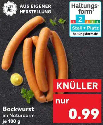 Kaufland Bockwurst Angebot