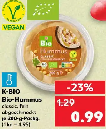 Kaufland K-BIO Bio-Hummus Angebot