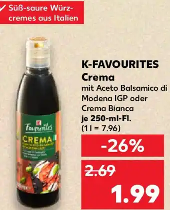 Kaufland K-FAVOURITES Crema Angebot