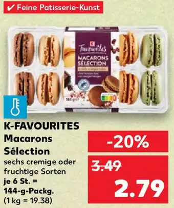 Kaufland K-FAVOURITES Macarons Sélection Angebot