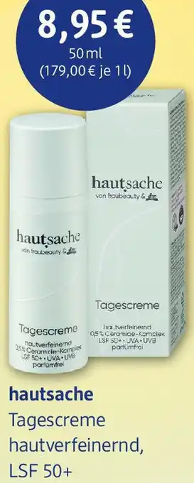 dm drogerie hautsache Tagescreme hautverfeinernd Angebot