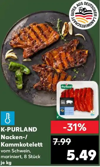 Kaufland K-PURLAND Nacken-/ Kammkotelett Angebot