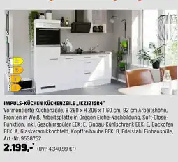 OBI Impuls-küchen küchenzeile „ikz1215r4“ Angebot