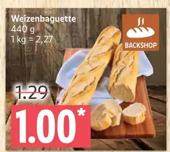 Marktkauf Backshop weizenbaguette Angebot