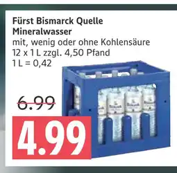 Marktkauf Fürst bismarck quelle mineralwasser Angebot