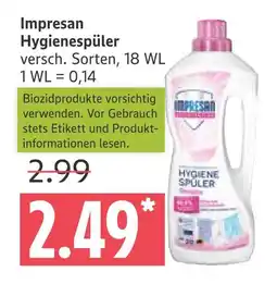 Marktkauf Impresan hygienespüler Angebot