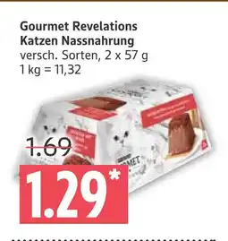 Marktkauf Gourmet revelations katzen nassnahrung Angebot