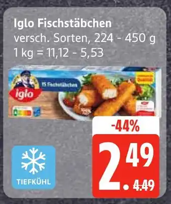 Edeka Iglo fischstäbchen Angebot