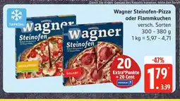 Edeka Wagner steinofen-pizza oder flammkuchen Angebot