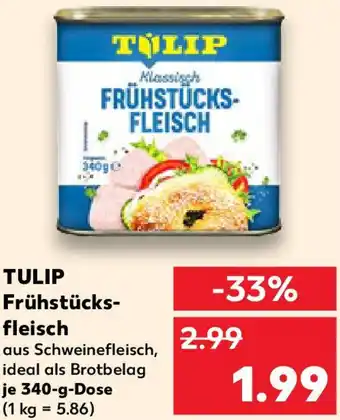Kaufland TULIP Frühstücksfleisch Angebot