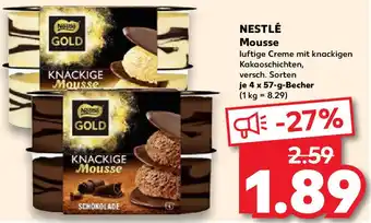 Kaufland NESTLÉ Mousse Angebot