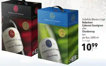 CITTI Markt Robertson Cabernet Sauvignon eller Chardonnay Angebot