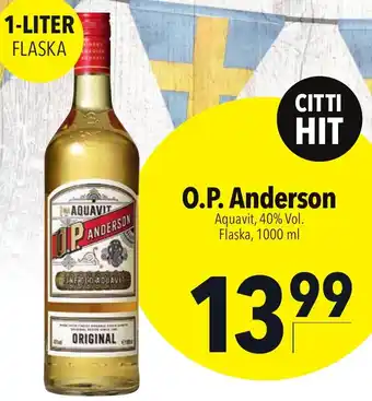 CITTI Markt O.P. Anderson Angebot