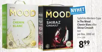 CITTI Markt In The Mood Chenin Blanc eller Shiraz Cinsault Angebot