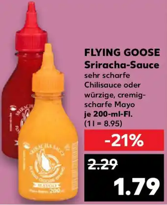 Kaufland FLYING GOOSE Sriracha-Sauce Angebot