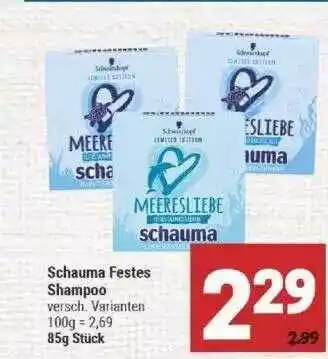 Marktkauf Schauma Festes Shampoo Angebot