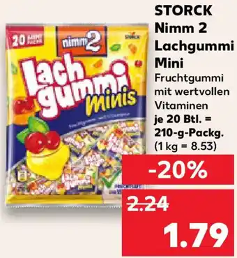 Kaufland STORCK Nimm 2 Lachgummi Mini Angebot