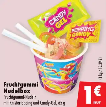 Mäc Geiz Fruchtgummi Nudelbox Angebot