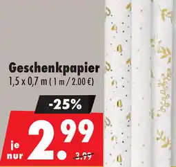 Mäc Geiz Geschenkpapier Angebot