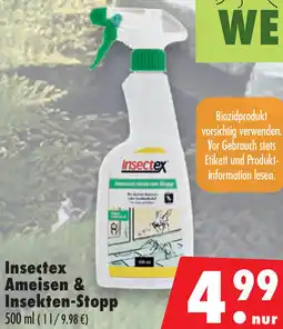 Mäc Geiz Insectex Ameisen & Insekten-Stopp Angebot