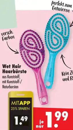 Mäc Geiz Wet Hair Haarbürste Angebot