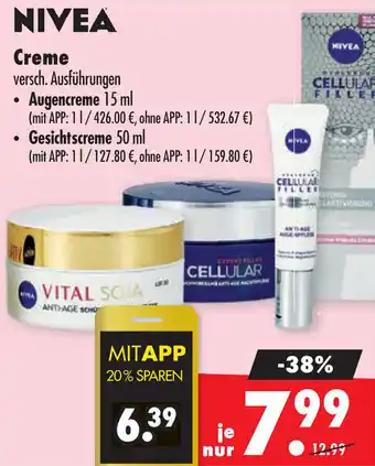 Mäc Geiz NIVEA Creme Angebot