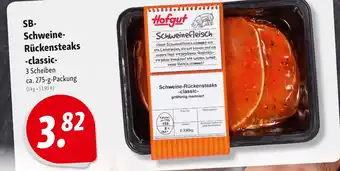 Nah & Frisch SB Schweine Rückensteaks classic 275g Angebot