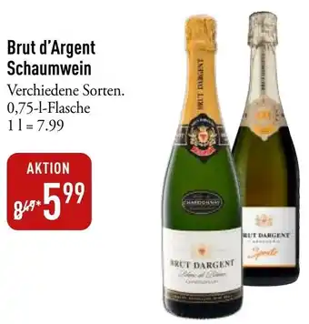Galeria Markthalle Brut d'Argent Schaumwein Angebot