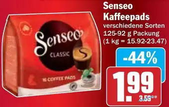 Hit Senseo Kaffeepads Angebot