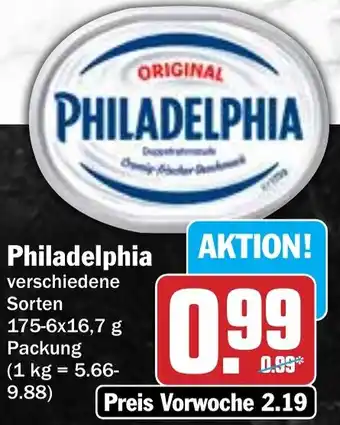 Hit Philadelphia Angebot