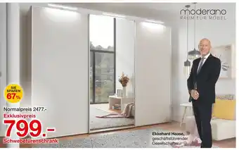 Möbelzentrum Pforzheim Modera schwebetürenschrank 3-türig Angebot