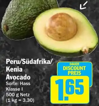 HIT Peru/Südafrika/ Kenia Avocado Angebot