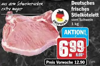 Hit Deutsches frisches Stielkotelett Angebot