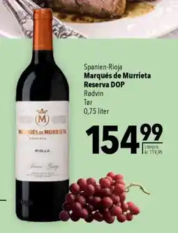 CITTI Markt Marqués de Murrieta Reserva DOP Angebot
