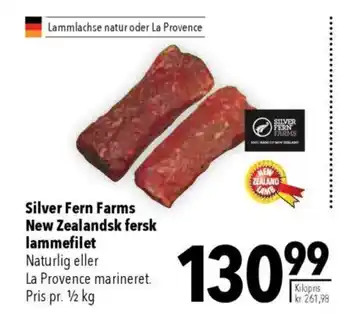 CITTI Markt Silver Fern Farms New Zealandsk fersk lammefilet Angebot